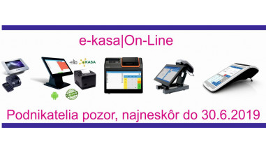 e-kasa informácie, ako registrovať